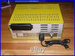 Vintage Robyn T-240D The Executive TUBE CB Radio Super Condition Yellow Bird