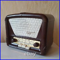 Vintage Russian Tube Radio Strela 2 Band LW MW Soviet USSR 1955y Fully Working