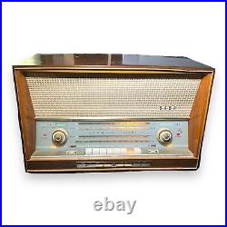 Vintage SABA 300 Automatic Stereo 11 Tube Radio West German MCM READ DESCRIPTION