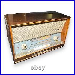 Vintage SABA 300 Automatic Stereo 11 Tube Radio West German MCM READ DESCRIPTION