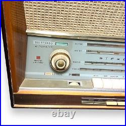 Vintage SABA 300 Automatic Stereo 11 Tube Radio West German MCM READ DESCRIPTION