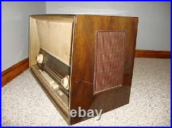Vintage SABA 300 Automatic Stereo Tube Radio Made In Germany Model 125T
