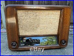 Vintage SABA Type Meersburg W Tube Radio Mid Century Extremely Rare In US