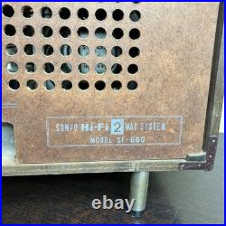 Vintage SANYO SF-660 Vacuum Tube Hi-Fi Radio Receiver Working Tested Japan Vintage SANYO SF-660 Vacuum Tube Hi-Fi Radio Receiver Working Tested Japan