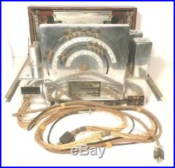 Vintage SCOTT RADIO Untested TUNER CHASSIS model 800 with13 TUBES/cables/AERIAL