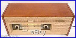 Vintage SIEMANS TYP-RB21 FAB SOUNDING AM, FM, SW TUBE RADIO Mid Century Mod