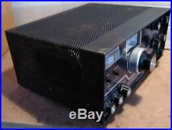 Vintage SILTRONIX 1011D COMANCHE TRANSCEIVER Ham Radio Tube Transceiver As-Is