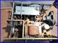 Vintage SILTRONIX 1011D COMANCHE TRANSCEIVER Ham Radio Tube Transceiver As-Is
