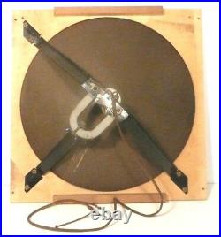 Vintage SPARTON A. C. 7 RADIO part Tested / Working GIANT 17 MAGNET SPEAKER