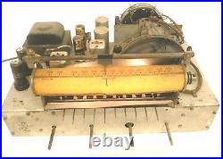 Vintage STEWART-WARNER 91-1117 RADIO Working Chassis with 24 UPDATED CAPACITORS