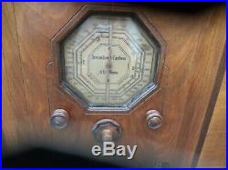 Vintage STROMBERG CARLSON TUBE Radio ART DECO ca 1934 CONSOLE