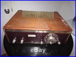 Vintage Scott Kit Lt-110 Tuner Radio Working H. H. Fm Tube
