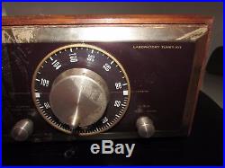 Vintage Scott Kit Lt-110 Tuner Radio Working H. H. Fm Tube