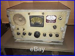 Vintage Scott SLRM Marine Military Ham Radio Receiver Tube (WW2 Era)
