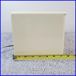 Vintage Sears Silvertone Tube Radio 4206 FM Bakelite White 1950s MCM Works