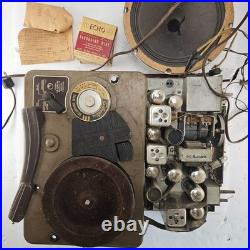 Vintage Sears Silvertone Wire Recorder Radio Chassis 101.814 Tube Parts
