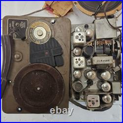 Vintage Sears Silvertone Wire Recorder Radio Chassis 101.814 Tube Parts