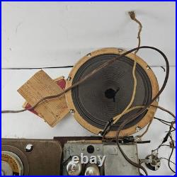 Vintage Sears Silvertone Wire Recorder Radio Chassis 101.814 Tube Parts