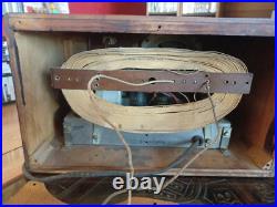 Vintage Sentinel Tube Radio Wooden WORKS (See Video)