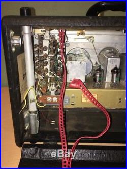 Vintage Serviced Zenith Trans-oceanic B600 Shortwave Ham Tube Radio