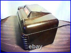 Vintage Setchell Carlson 416 Frog Eyes Bakelite Tube Radio. Restored Chassis