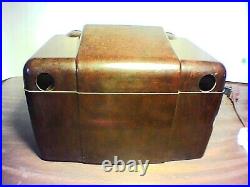 Vintage Setchell Carlson 416 Frog Eyes Bakelite Tube Radio. Restored Chassis