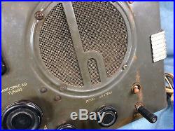 Vintage Short Wave Ham Radio Sky Champion Hallicrafters Chicago S 20r Heavy