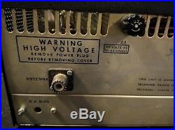 Vintage Siltronix 1011C SSB AM 10 meter Ham Radio tube transceiver 266