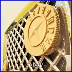 Vintage Silvertone 2002 Chromed Tube Radio Rare American Metal