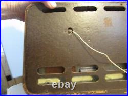Vintage Silvertone 7054 CH=101808 WOODEN CASE RADIO MADE 1947 TURNS ON RECIEVES