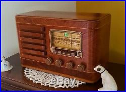 Vintage Silvertone AM/SW Tube Radio 6324 (1939) COMPLETELY RESTORED