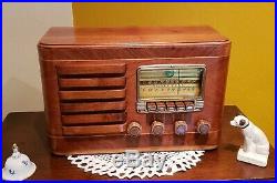 Vintage Silvertone AM/SW Tube Radio 6324 (1939) COMPLETELY RESTORED