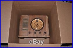 Vintage Silvertone Model 4569 Art Deco Radio For Parts Untested Nice Dial