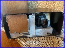 Vintage Silvertone N25642 Tube Radio AM Bakelite, Sears Working 1950's Colletors