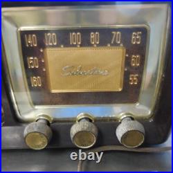 Vintage Silvertone Tube AM Radio