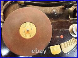 Vintage Silvertone Wire Recorder / Record Player Complete Must See