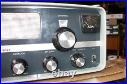 Vintage Sonar FS-3023 Tube CB Radio Base Station -Turns On Org. Box & Microphone