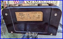 Vintage Sonora FM-AM Tube Radio Receiver Model-WEU-262 Chicago USA Megacycles