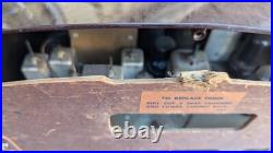 Vintage Sonora FM-AM Tube Radio Receiver Model-WEU-262 Chicago USA Megacycles
