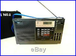Vintage Sony Multi Band Icf-2001 Outstanding Radio Tested And All Still Working