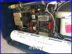 Vintage Sony Tr-712 Vacuum Tube Radio Style Transistor Radio Showa Retro