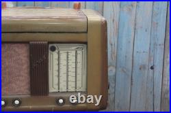 Vintage Soviet Ural 49 Tube Radio Record Player Turntable USSR 1949 For Parts