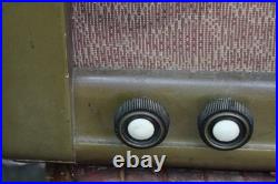 Vintage Soviet Ural 49 Tube Radio Record Player Turntable USSR 1949 For Parts