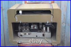 Vintage Soviet Ural 49 Tube Radio Record Player Turntable USSR 1949 For Parts