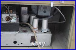 Vintage Soviet Ural 49 Tube Radio Record Player Turntable USSR 1949 For Parts