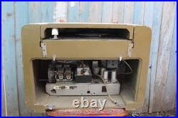 Vintage Soviet Ural 49 Tube Radio Record Player Turntable USSR 1949 For Parts