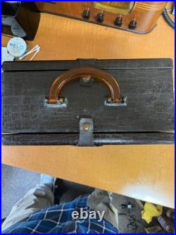 Vintage Sparton Tube Radio Model #6AM06 Wooden Case