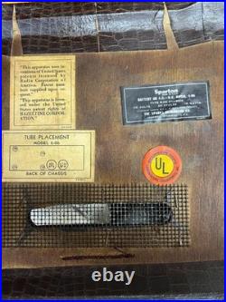 Vintage Sparton Tube Radio Model #6AM06 Wooden Case