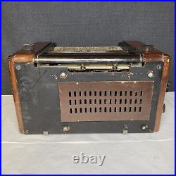 Vintage Stassfurter Imperial J50GWK Tube Radio German Rare FOR PARTS/REPAIR