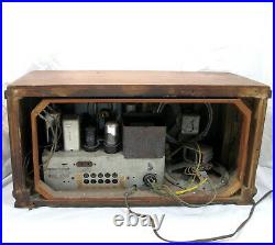 Vintage Stewart Warner 62TC16 Table Tube Radio Ferrodyne 1946 Needs Restoration